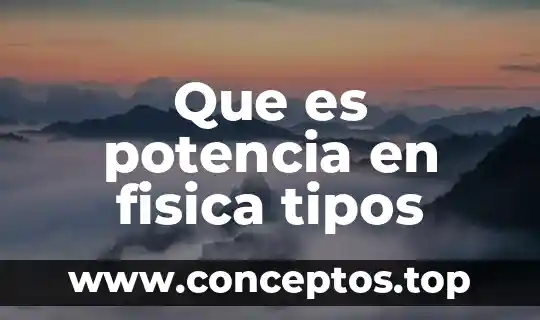 Que es astrobiologia en fisica 8 Que es potencia en fisica tipos