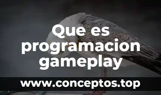 Programacion integrativa que es 8 Que es programacion gameplay