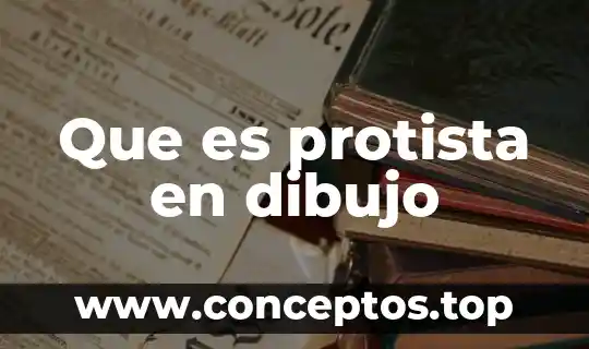 Que es protista en dibujo