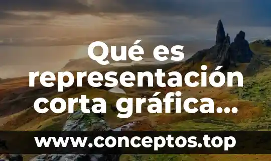 Qué es representación corta gráfica matemáticas primaria