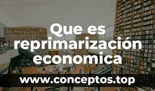 Que es reprimarización economica
