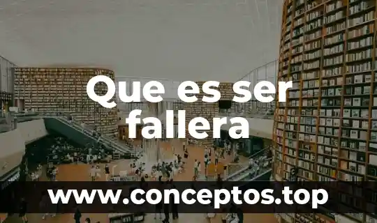 Que es ser amanted 6 Que es ser fallera