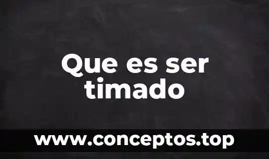 Que es ser maestro profesional 6 Que es ser timado