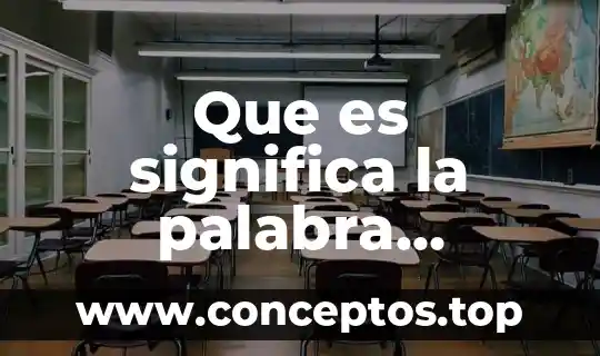 Que es significa la palabra comunidad