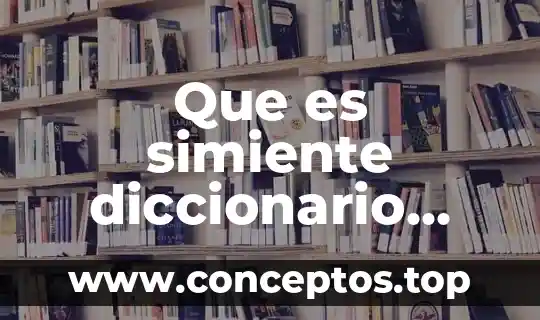 Significado que es un bosquejo bíblico 4 Que es simiente diccionario biblico