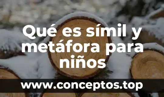 Investiga qué es la metáfora 3 Qué es símil y metáfora para niños