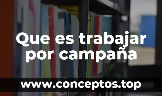 Que es la lentitud al trabajar de la computadora 3 Que es trabajar por campaña