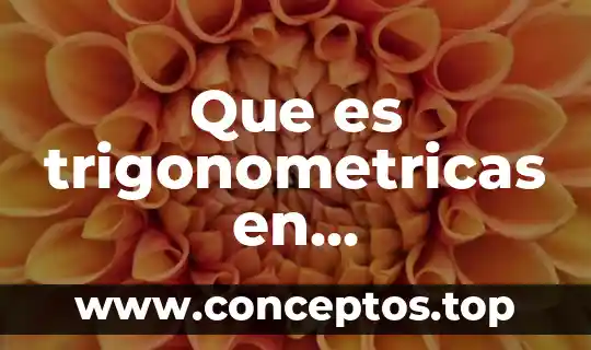 Que es un evento que significa en las matemáticas 6 Que es trigonometricas en matematicas