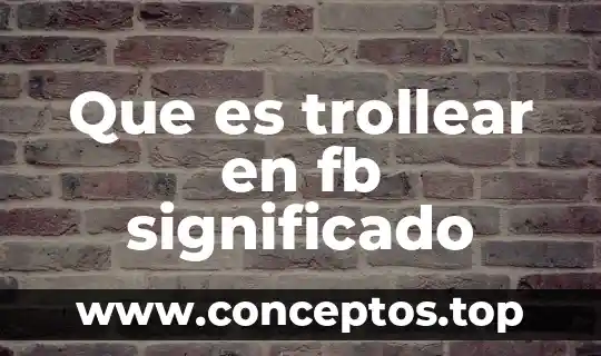 Que es una danza magica significado 3 Que es trollear en fb significado