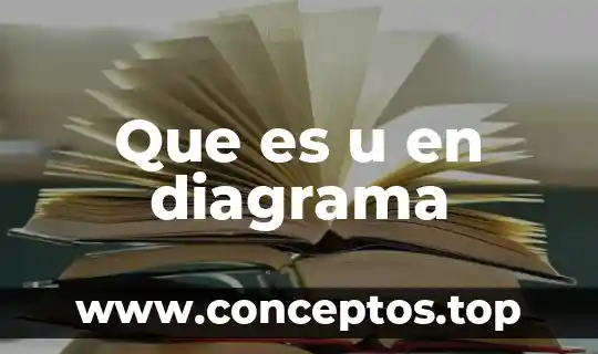 Que es u en diagrama