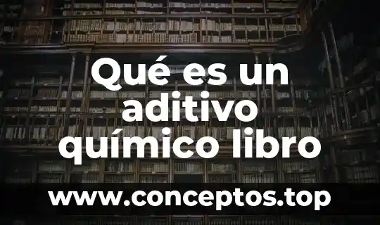 Que es el principio aditivo del valor posicional 6 Qué es un aditivo químico libro