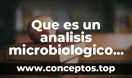 Que es peso en alimentos 3 Que es un analisis microbiologico en los alimentos