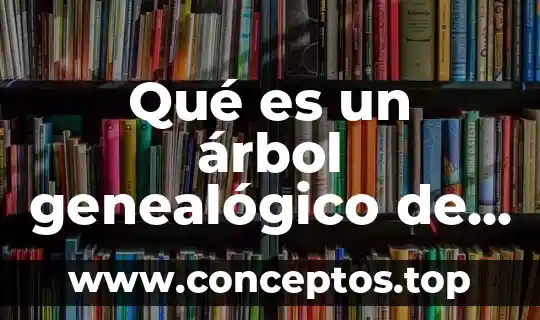 Que es el agua en uma entrevista 6 Qué es un árbol genealógico de la familia