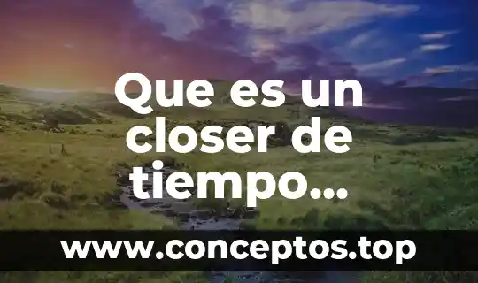 Que es un closer de tiempo compartido