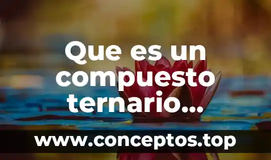 Que es una tipografia y ejemplos de la tipografia 6 Que es un compuesto ternario ejemplos