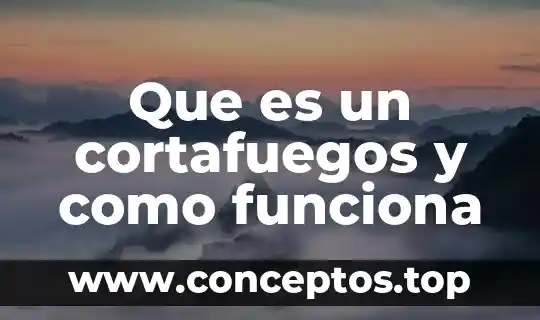 Que es un cortafuegos y como funciona
