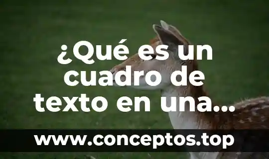 ¿Qué es un cuadro de texto en una historieta?