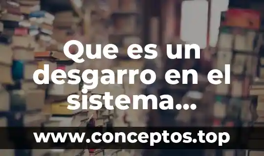 Que es un desgarro en el sistema muscular