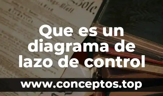 Que es el sistema de lazo mixto o combinado 4 Que es un diagrama de lazo de control