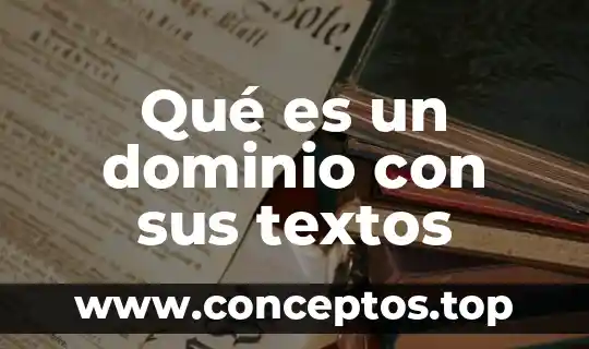 Que es un sistema de nombre de dominio 7 Qué es un dominio con sus textos