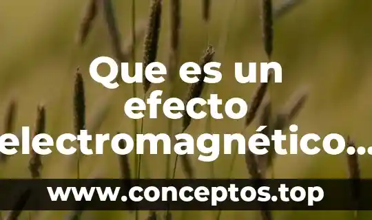 Que es efecto alfa 5 Que es un efecto electromagnético diapositivas