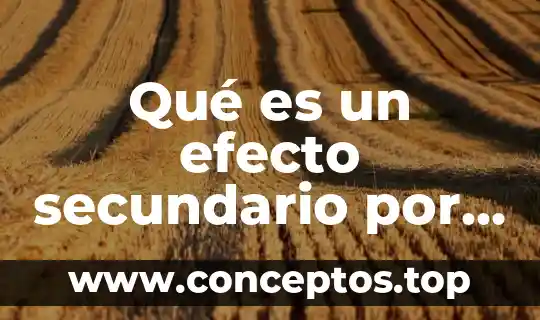 Qué es un efecto secundario por marihuana