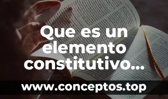Qué es el dióxido de carbono elemento o compuesto 7 Que es un elemento constitutivo que puede montar o desmontar