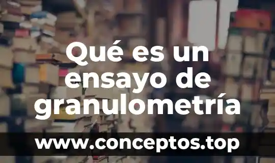 Que es un ensayo de sor juana ines dela cruz 8 Qué es un ensayo de granulometría