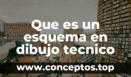Que es un esquema en dibujo tecnico