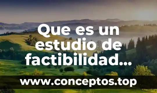 Que es un estudio de factibilidad enlace telecom