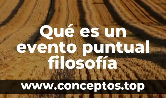 Que es un evento compuesto en estadistica 4 Qué es un evento puntual filosofía