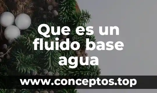 Para que es recomendable la base en color 7 Que es un fluido base agua