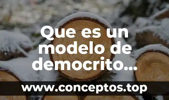 Qué es átomo químico 8 Que es un modelo de democrito átomo