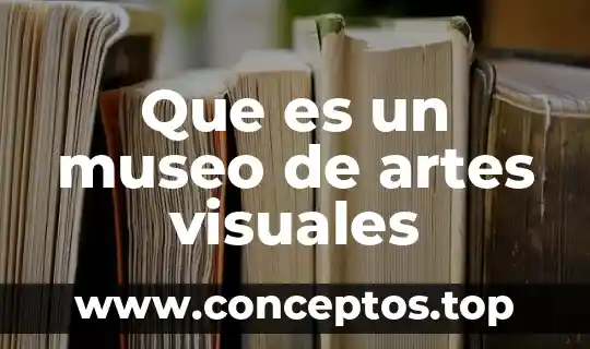 En artes visuales que es un formato 8 Que es un museo de artes visuales