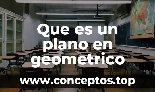 Qué es una línea y el nombre de cada cuerpo geométrico 7 Que es un plano en geometrico