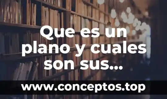 Que es un plano y cuales son sus elementos enfermeria