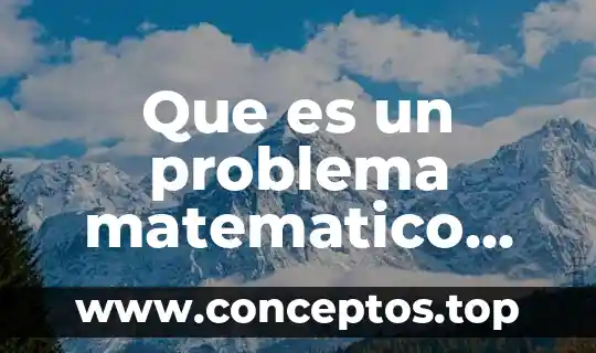 Que es un problema matematico polya