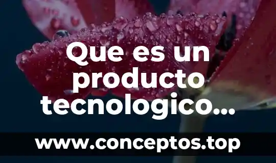 Que es un sistema de archivo sistema tecnológico 6 Que es un producto tecnologico genérico