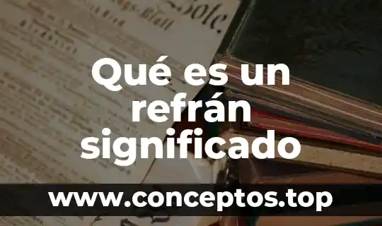 Que es profeta significado cristiano 4 Qué es un refrán significado
