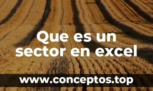 Función fecha variantes en Excel que es 4 Que es un sector en excel
