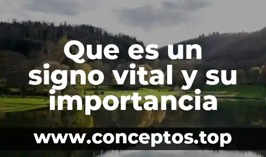 Que es la actividad física moderada 7 Que es un signo vital y su importancia