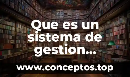 Que es el sistema digestivo del ser humano 3 Que es un sistema de gestion automatizado