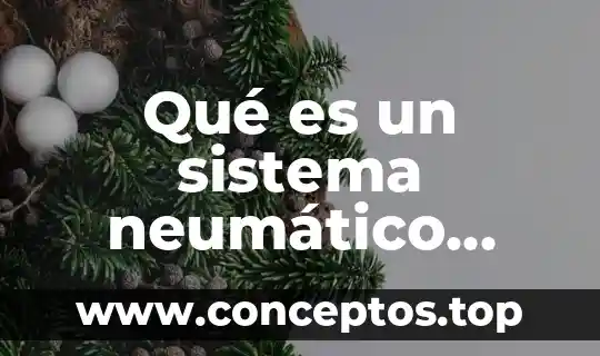 Qué es un sistema neumático simple efecto
