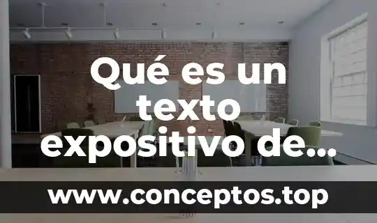Qué es un texto expositivo de consulta