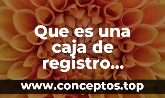 Que es una caja de registro electrico