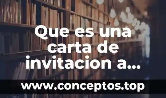 Que es una carta de invitacion a españa