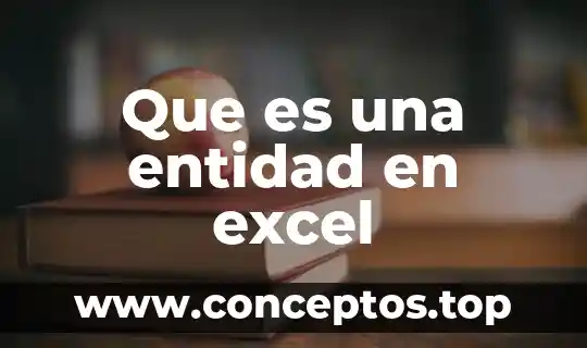 Función fecha variantes en Excel que es 5 Que es una entidad en excel