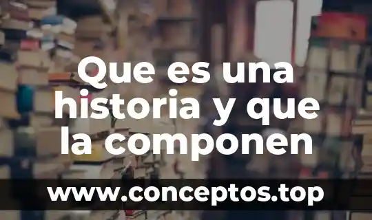 Que es una historia y que la componen