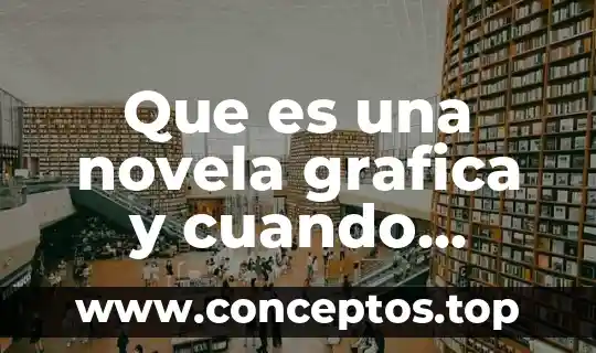 Que es una novela grafica y cuando surgio
