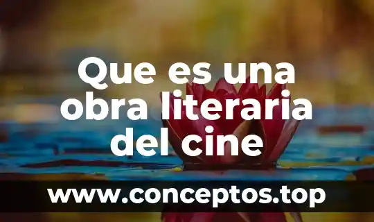 Que es etopeya figura literaria y ejemplos 6 Que es una obra literaria del cine